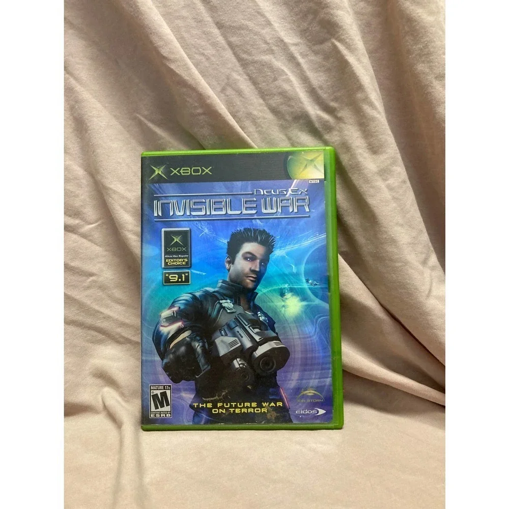 𝅺deus Ex: Invisible War (Microsoft Xbox, 2003) CIB